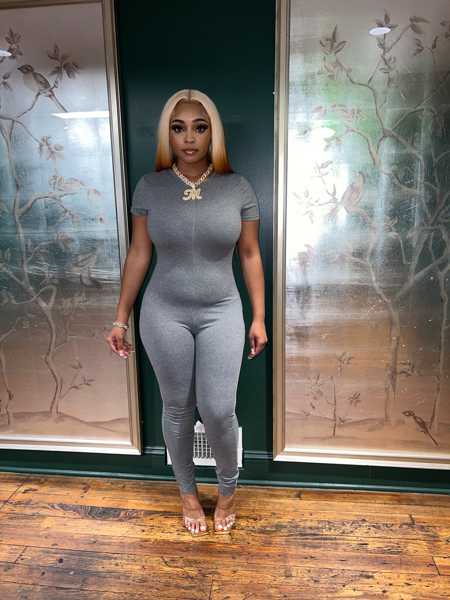 Set The Standard Fitted Zip Jumpsuit