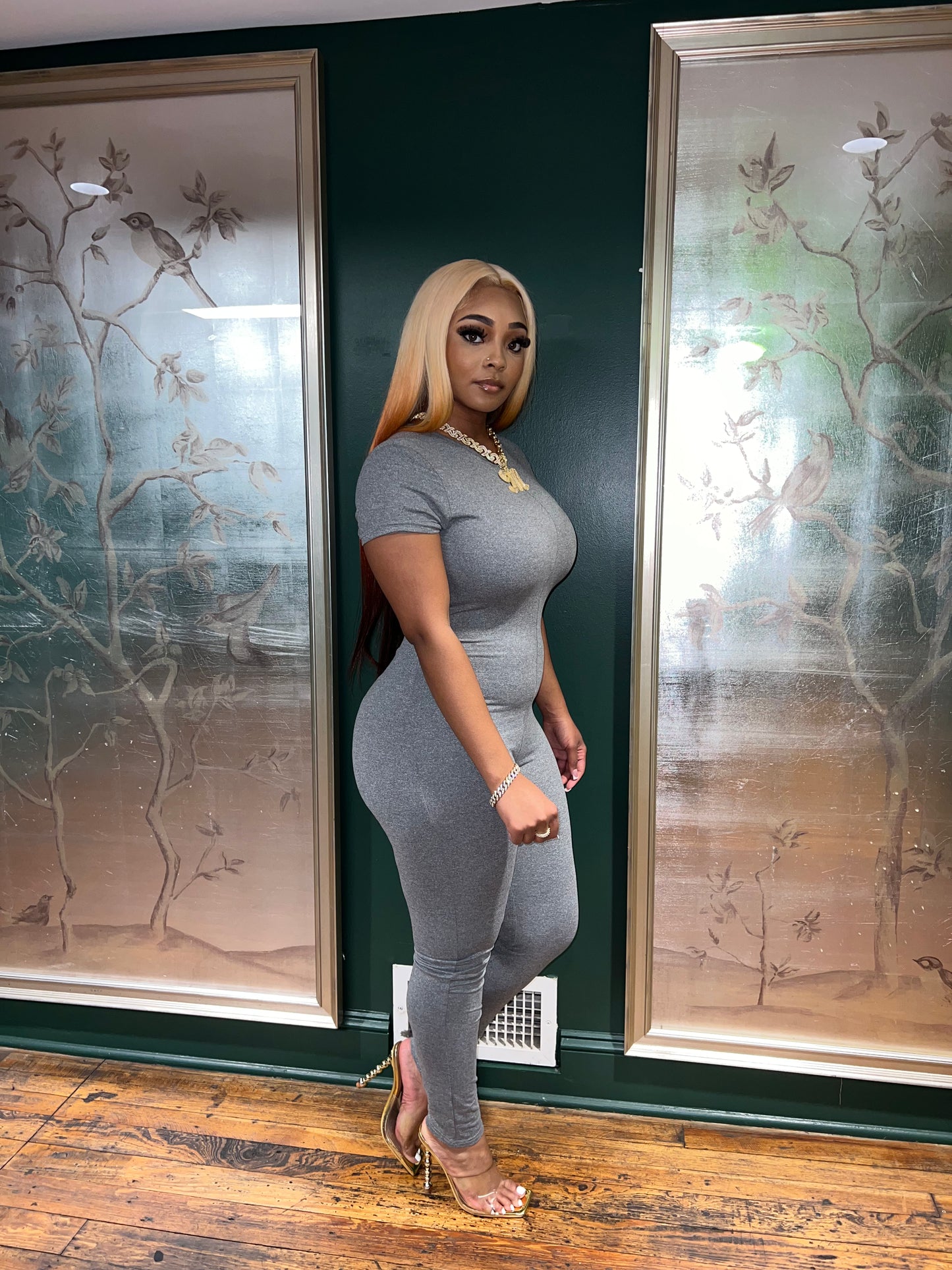 Set The Standard Fitted Zip Jumpsuit