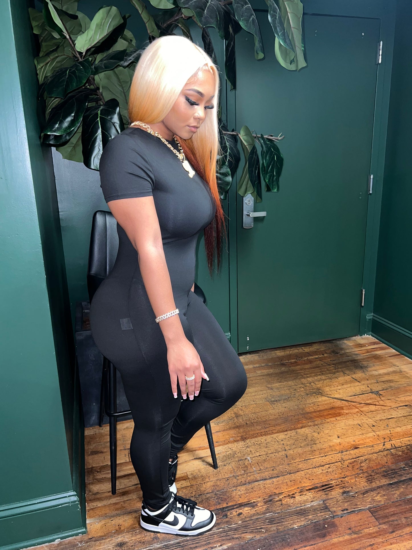 Set The Standard Fitted Zip Jumpsuit